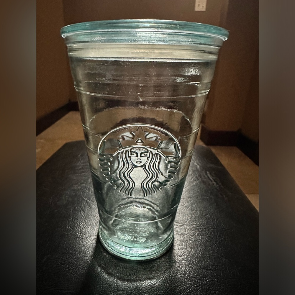 Vintage Starbucks Glass Tumbler